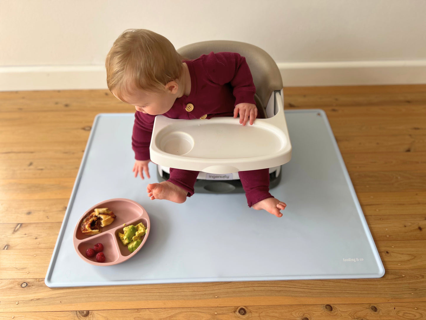Pale Blue - Silicone Placemat